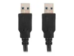 LANBERG cable USB-A M/M 3.0 1.8m black