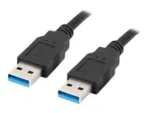 LANBERG cable USB-A M/M 3.0 1.8m black