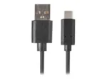LANBERG CA-USBO-10CU-0005-BK cable USB-C M A M 2.0 0.5M Black