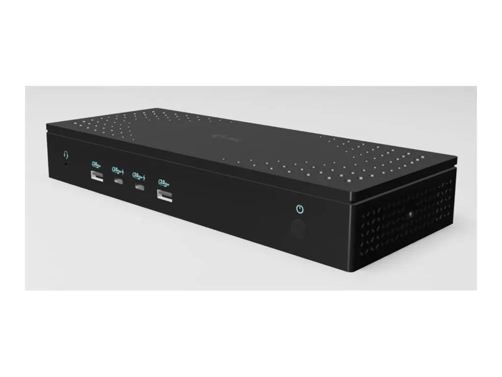 also-ca5monitordockpd I-TEC Universal 5x 4K Display DS 5x 4K 2x DP 3x HDMI 1x 2.5GLAN 2x USB-C Gen.2 3x USB 3.2 Gen.2 1x Audio/Mic Jack PD 100W KL