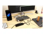 I-TEC USB 3.0/USB-C Dualdock 1x 5K 2x 4K 60Hz 2x HDMI 2x DP 1x GLAN 6x USB 3.0 1x Audio/Mic Jack Kensington kompatible with TB 3