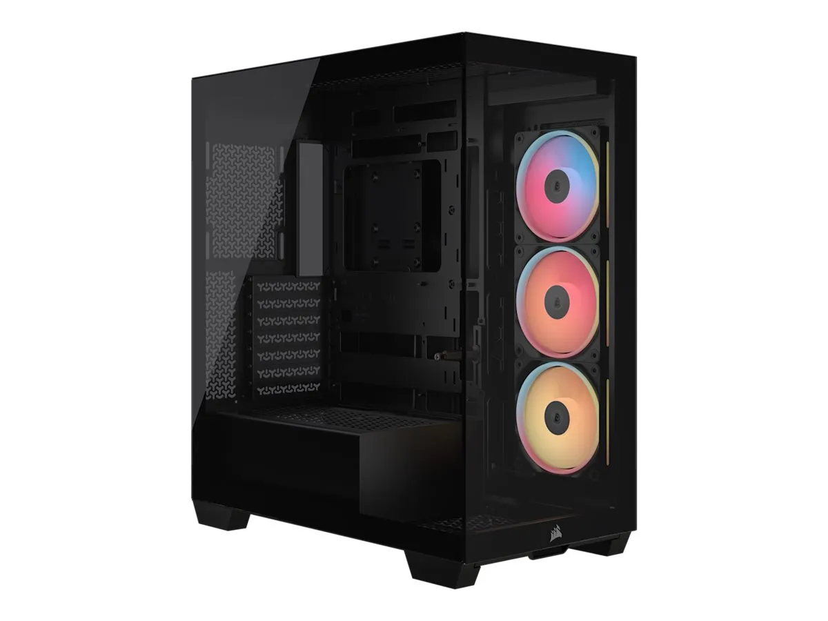 also-cc-9011324-ww CORSAIR 3500X LXR LINK Tempered Glass Mid-Tower Black
