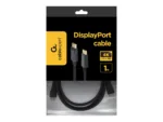GEMBIRD CC-DP-1M cable DISPLAYPORT v1.2 M/M 1m GOLD