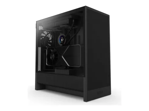 NZXT PC case H5 Flow midi tower 2024 black window