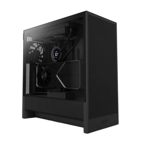 NZXT PC case H5 Flow midi tower 2024 black window