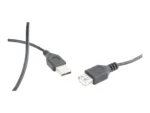 GEMBIRD CC-USB2-AMAF-75CM/300-BK USB 2.0 A – A-socket 75cm cable Black