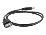 GEMBIRD CC-USB2-AMAF-75CM/300-BK USB 2.0 A – A-socket 75cm cable Black