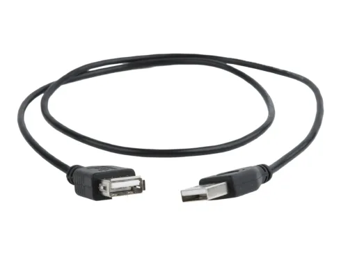 GEMBIRD CC-USB2-AMAF-75CM/300-BK USB 2.0 A – A-socket 75cm cable Black