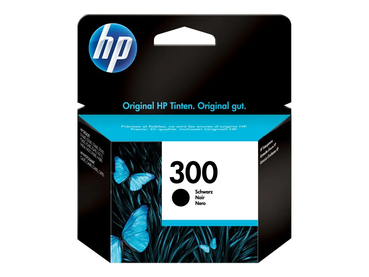 also-cc640eeuus HP 300 ink black Vivera 4ml Deskjet D2560 F4280 All-in-One (ML)