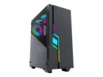 GEMBIRD computer case Fornax 2000 – RGB LED STRIP RGB REAR FAN with color adjustemnt