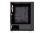 GEMBIRD computer case Fornax 2500 ATX – ARGB backlight black