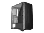 GEMBIRD Gaming ATX case Fornax M200 mesh without fans black