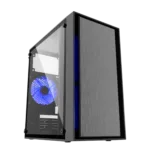 GEMBIRD CCC-FORNAX-960B Gaming design PC case 3 x 12cm fans blue