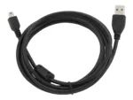 GEMBIRD CCF-USB2-AM5P-6 USB 2.0 A- MINI 5PM 1.8m cable with ferrite core