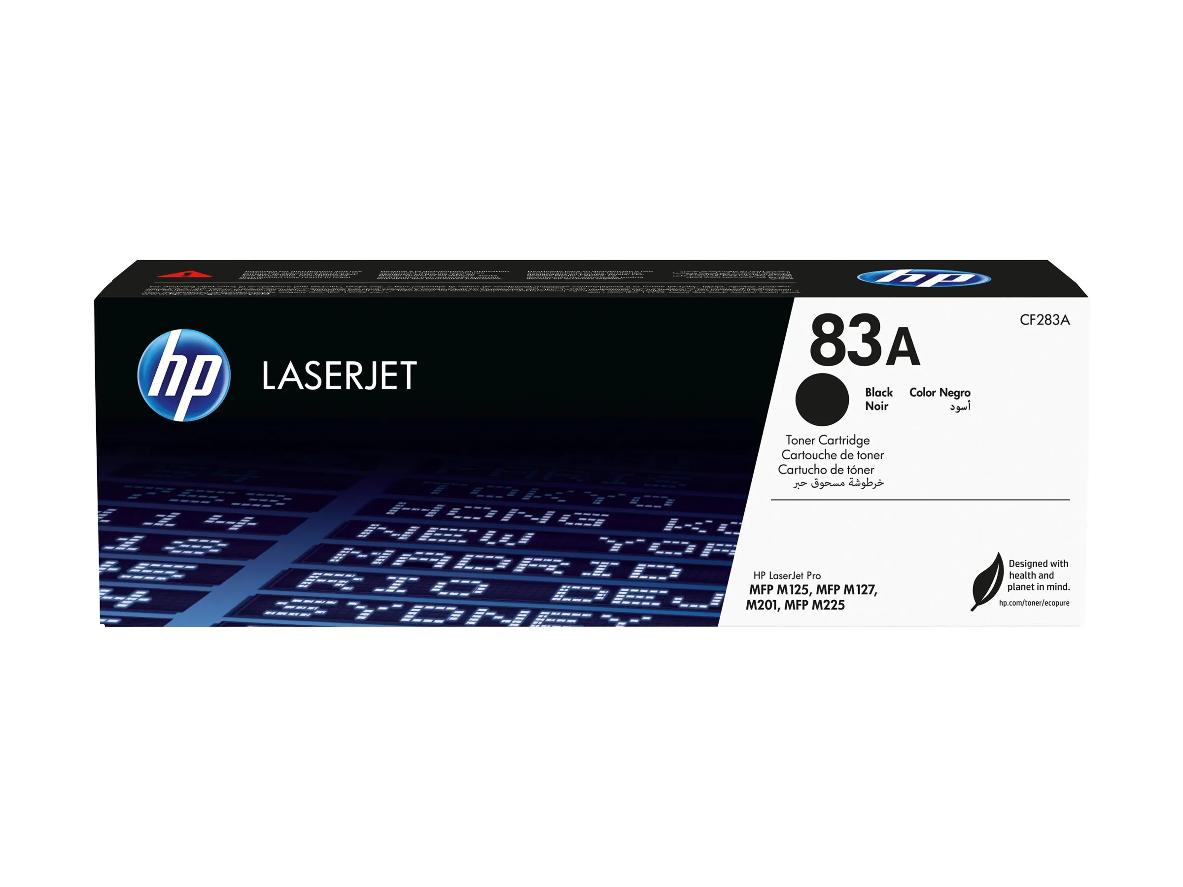 also-cf283a HP 83A Black Toner (CF283A) LJ Pro MFP M127 M125 1500 pages
