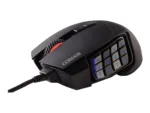 CORSAIR SCIMITAR RGB ELITE MOBA/MMO Gaming Mouse Black Backlit RGB LED 18000 DPI Optical (EU)