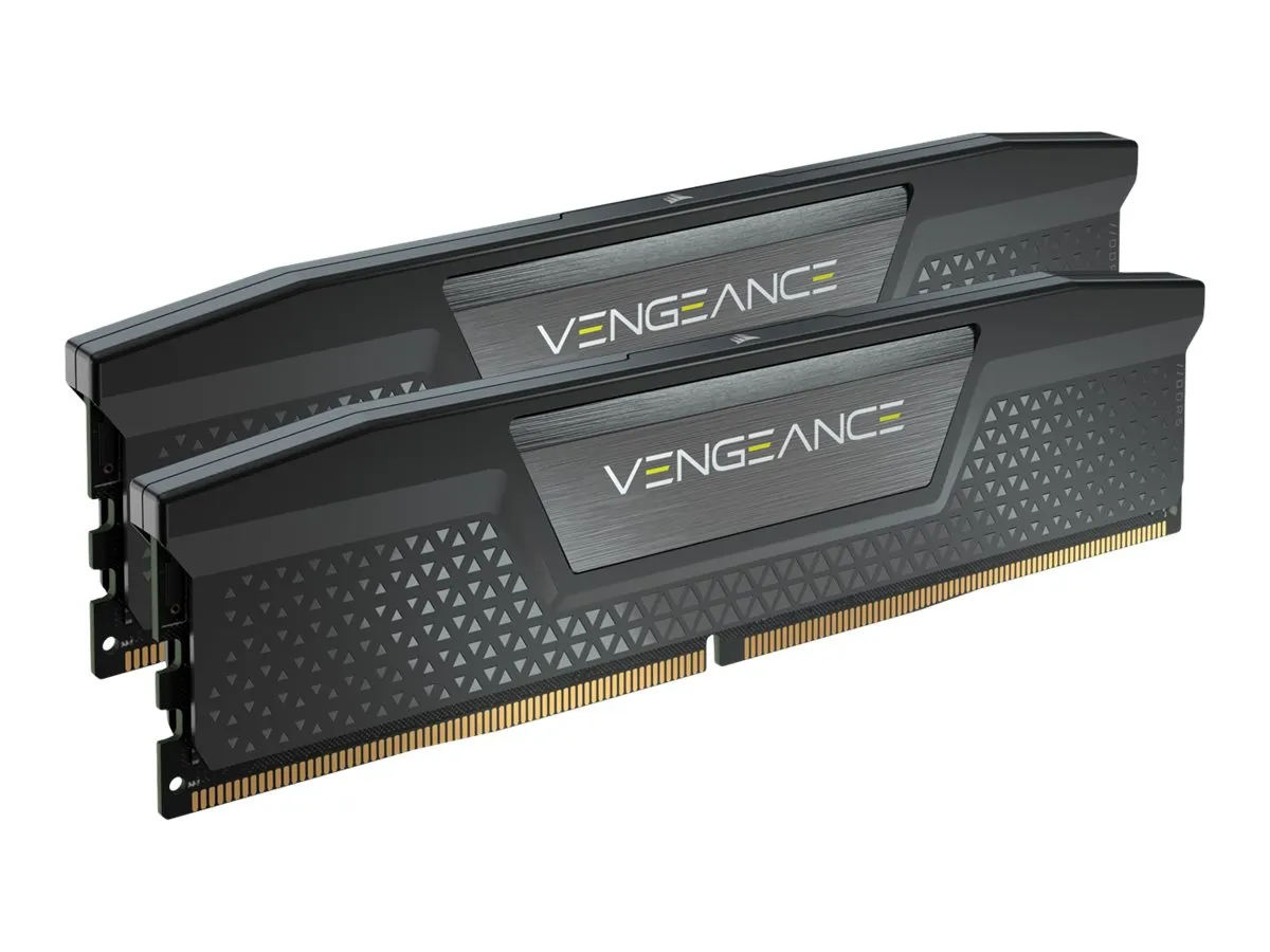 also-cmk32gx5m2b6000c38 CORSAIR VENGEANCE 32GB 2x16GB DDR5 6000MHz DIMM CL38-44-44-96 1.35V Std PMIC Intel XMP Memory Black