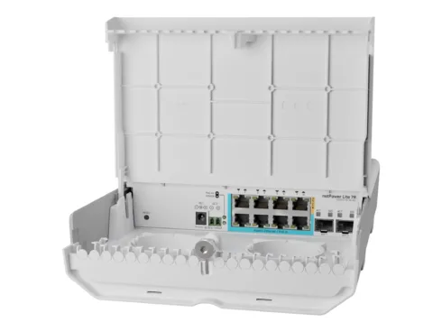 MIKROTIK CSS610-1GI-7R-2S+OUT NETPOWER LITE 7R CLOUD SMART SWITCH 8xGE POE 2x10G SFP+