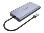 UNITEK D1056A Hub USB-C 2x USB 3.1 HDMI DP RJ45 SD Reader