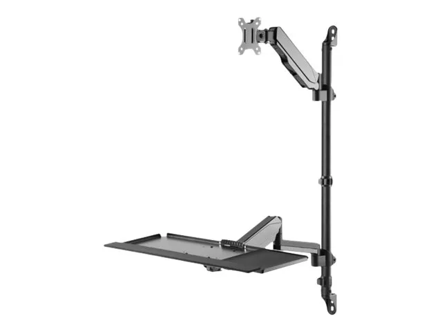also-da-90372 DIGITUS Flexible Single Monitor stand/seat wall-mounted workstation
