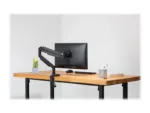 DIGITUS DA-90394 Single Gas Spring Monitor Clamp Mount 17-32inch 9 kg max. black