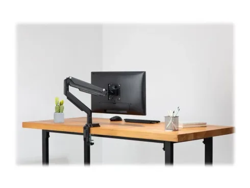 DIGITUS DA-90394 Single Gas Spring Monitor Clamp Mount 17-32inch 9 kg max. black