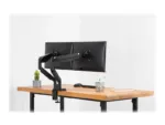 DIGITUS Dual Gas Spring Monitor Clamp Mount