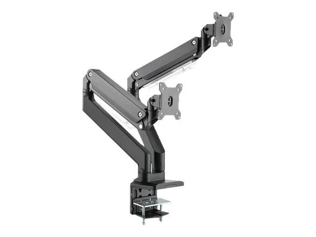 also-da-90427 DIGITUS Dual Gas Spring Monitor Desk Mount 2x 35inch 2x15kg max black