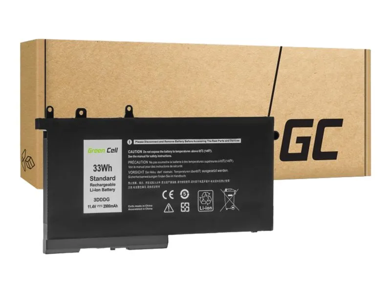 also-de146v2 GREENCELL Battery for Dell 3DDDG-3S1P 2900mAh 11.4V