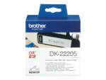 BROTHER DK22205 Endlosetiketten paper weiss for QL550 QL500 62mm x 30.48