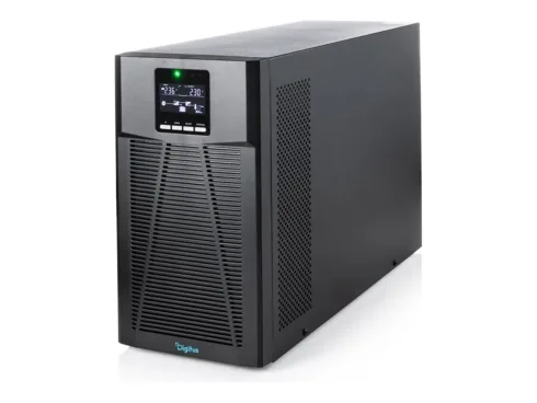 DIGITUS OnLine Tower UPS Module 3000VA/3000W 12V/9Ah x 6 battery 8 x C131 x C19 LCD-Display