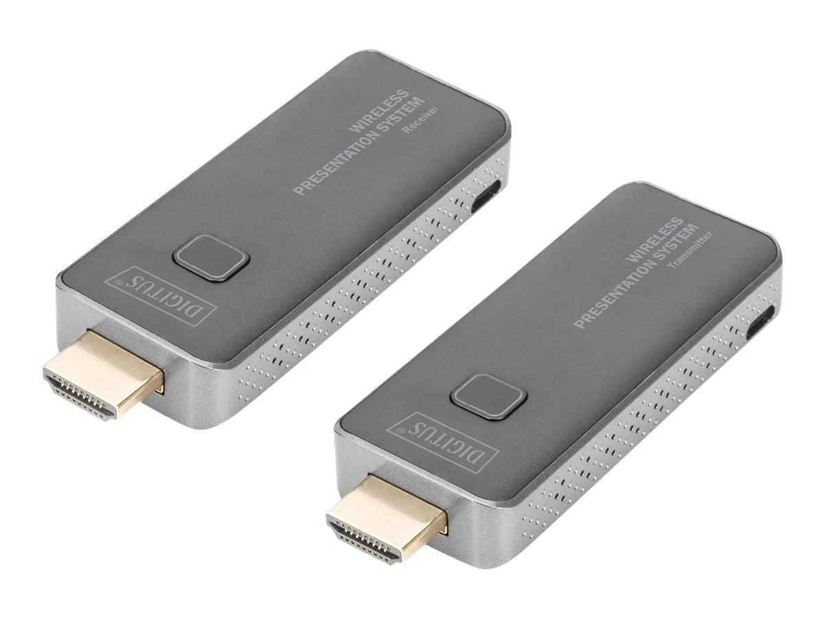 also-ds-55319 DIGITUS Wireless Presentation System 50m Dongle up 16 to 1 Full HD mobile screen sharing