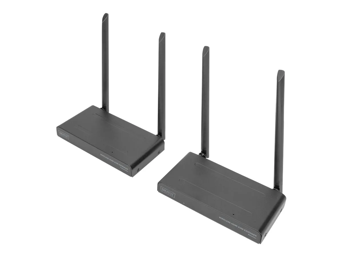 also-ds-55321 DIGITUS Wireless HDMI KVM Extender Set 200 m Full HD
