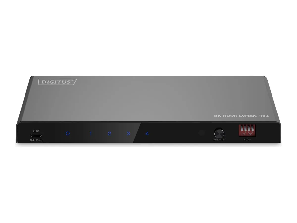 also-ds-55335 DIGITUS 4×1 HDMI Switch 8K/60Hz