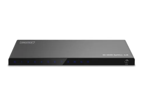 DIGITUS 1×8 HDMI Splitter 4K/60Hz HDCP 2.3 EDID Control