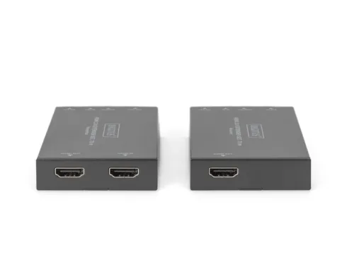 DIGITUS HDMI 2.0 Extender Set 70m 4K/60Hz 18Gbps HDCP 2.2 HDR PoC