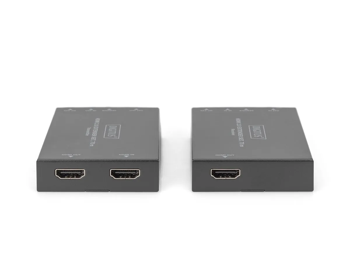 also-ds-55506 DIGITUS HDMI 2.0 Extender Set 70m 4K/60Hz 18Gbps HDCP 2.2 HDR PoC