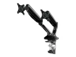 IIYAMA DS3002C-B1 ACC Flexible desk mount for dual monitor 10i-27i height adj. gas spring size VESA 75×75/100×100 1-5kg (P)