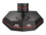 IIYAMA DSG3001C-R1 Gaming desk mount for single monitor with height adjustable VESA 75×75 or 100x100mm USB ports (P)