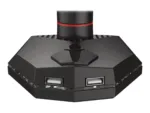 IIYAMA DSG3001C-R1 Gaming desk mount for single monitor with height adjustable VESA 75×75 or 100x100mm USB ports (P)