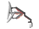 IIYAMA DSG3001C-R1 Gaming desk mount for single monitor with height adjustable VESA 75×75 or 100x100mm USB ports (P)