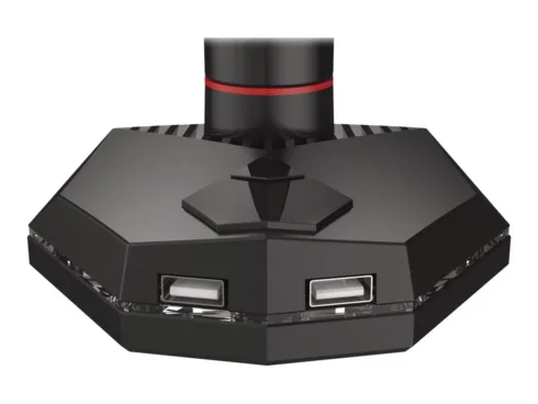 IIYAMA DSG3001C-R1 Gaming desk mount for single monitor with height adjustable VESA 75×75 or 100x100mm USB ports (P)