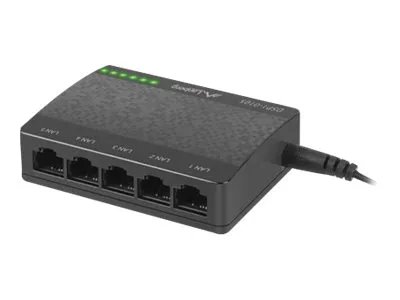 LANBERG DSP1-0105 Switch DSP1-0105 5-Port 100MB/S Desktop