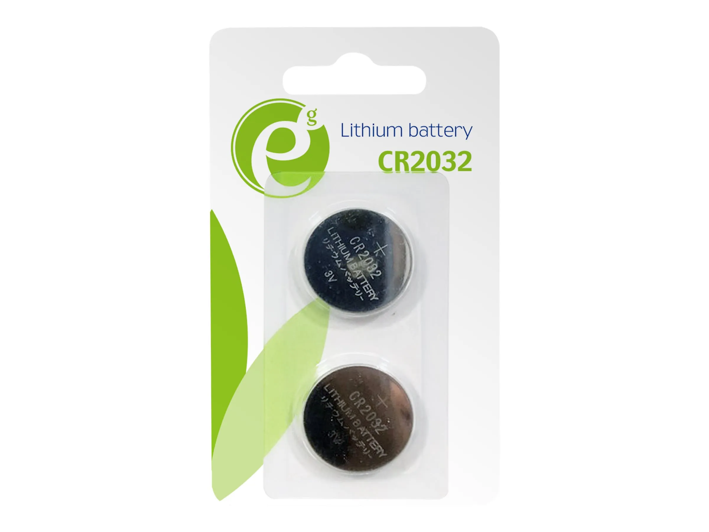 also-eg-ba-cr2032-01 GEMBIRD EG-BA-CR2032-01 Button cell CR2032 2-pack blister