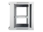 EXTRALINK 9U 600X450 wall-mounted rackmount cabinet gray