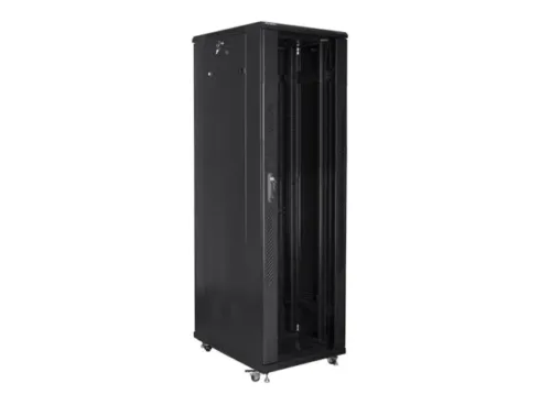 LANBERG rack cabinet 19inch free-standing 42U/600×1000 self-assembly flat pack black