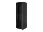 LANBERG FF01-6642-12B free-standing rack 19 demounted flat pack 42U/600x600mm black