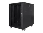 LANBERG FF01-6815-12B free-standing rack 19 self-assembly flat pack 15U/ 600x800mm black