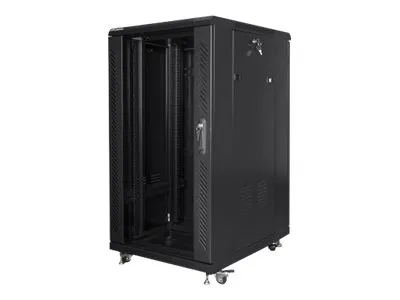 LANBERG FF01-6822-12B free-standing rack 19 self-assembly flat pack 22U/ 600x800mm black