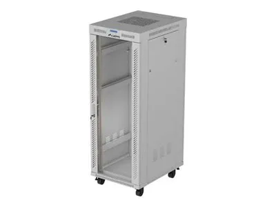 LANBERG Rack Cabinet 19inch Free-Standing 32U/600X800 FLAT PACK With Mesh Door LCD black